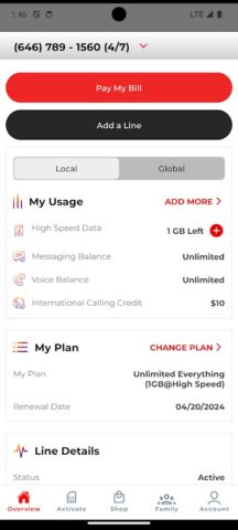 RedPocket для Android — скриншот 2