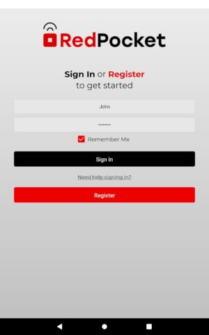 RedPocket для Android — скриншот 5