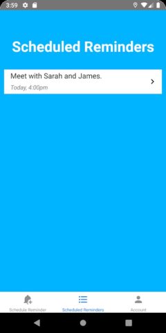 Reminder Text: SMS Reminders для Android — скриншот 2