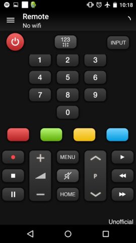 Remote for Panasonic TV для Android — скриншот 2