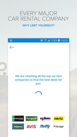 Rentalcars.com Car hire App для Android — скриншот 5