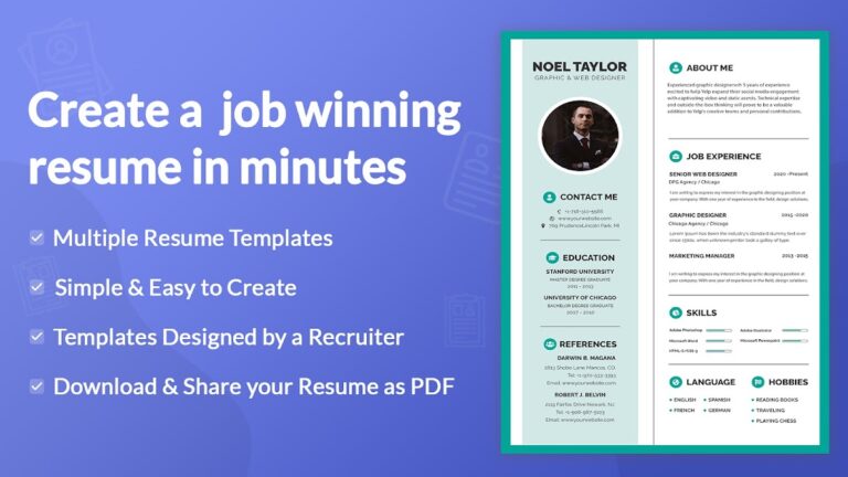Resume Builder: CV Maker для Android — скриншот 1