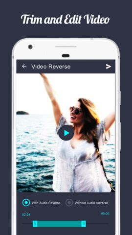 Reverse Video Editor для Android — скриншот 3