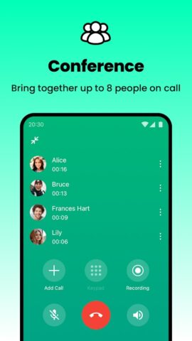 JusCall — глобальные звонки для Android — скриншот 5