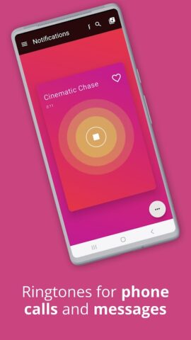 Мелодии и Звуки Уведомлений для Android — скриншот 2