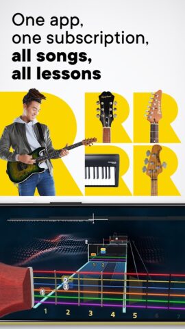Rocksmith+ Fast Music Learning для Android — скриншот 2