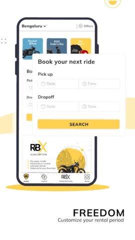 Royal Brothers — Bike Rentals для Android — скриншот 2