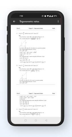 Rs Aggarwal 10 Math Solution для Android — скриншот 3