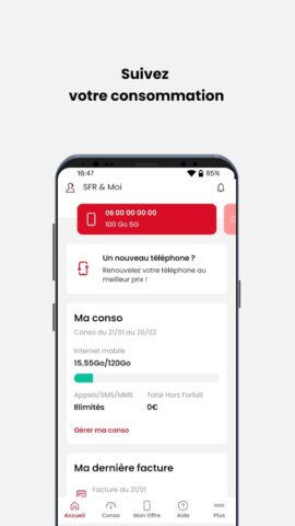 SFR & Moi для Android — скриншот 3