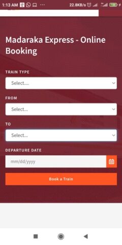SGR madaraka express для Android — скриншот 3