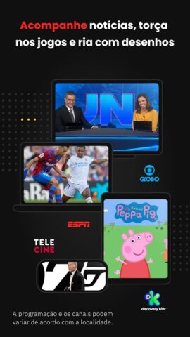 SKY+: TV+Streaming num só app для Android — скриншот 3