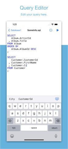 SQLiteFlow — SQLite Editor — скриншот 5