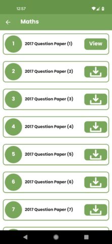SSLC Question Papers для Android — скриншот 3
