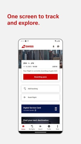 SWISS для Android — скриншот 2