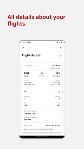 SWISS для Android — скриншот 5