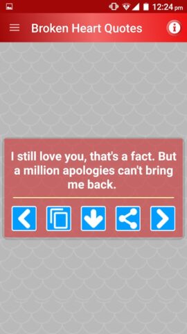 Sad & Broken Heart Pain Status для Android — скриншот 5