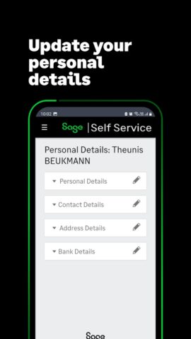 Sage HR & Payroll Self Service для Android — скриншот 3