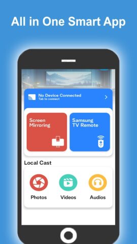 Samsung Smart View TV Cast для Android — скриншот 3