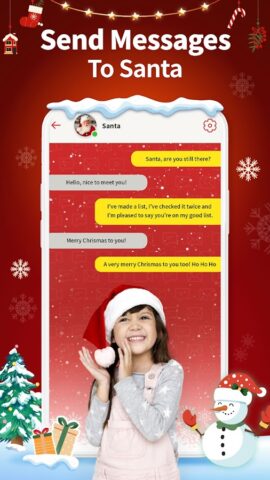 Santa Prank Call: Fake video для Android — скриншот 3