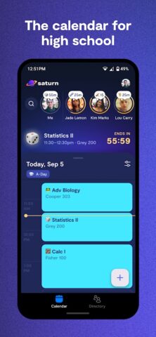 Saturn Calendar для Android — скриншот 1