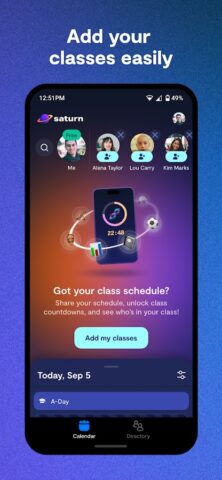 Saturn Calendar для Android — скриншот 2