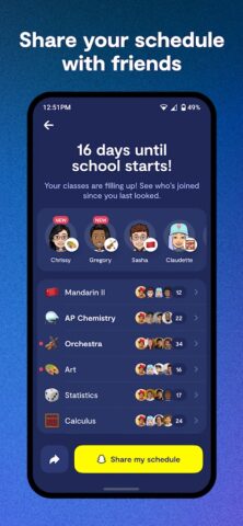Saturn Calendar для Android — скриншот 3
