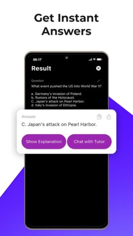ScanSolve — AI Homework Helper для Android — скриншот 3