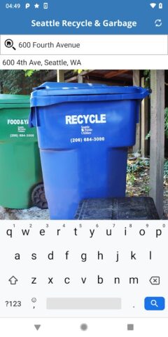 Seattle Recycle & Garbage для Android — скриншот 2