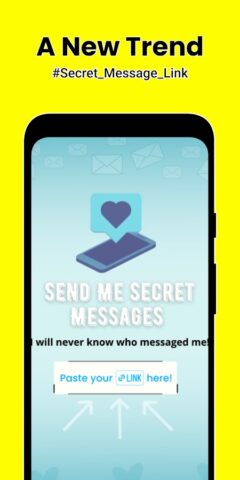Secret Message Link для Android — скриншот 1