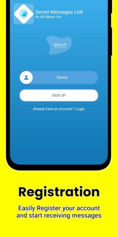 Secret Message Link для Android — скриншот 2