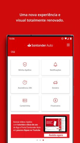 Segurado Santander Auto для Android — скриншот 1