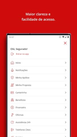 Segurado Santander Auto для Android — скриншот 2