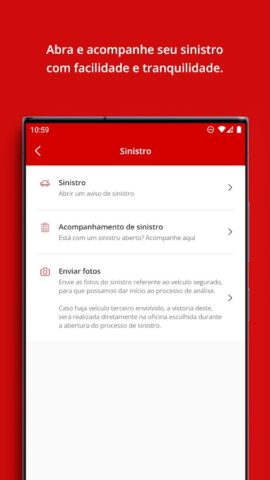 Segurado Santander Auto для Android — скриншот 3