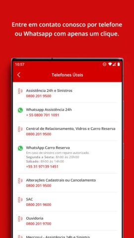 Segurado Santander Auto для Android — скриншот 4
