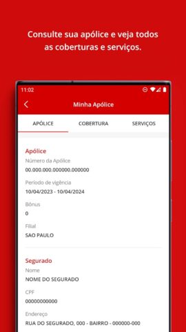 Segurado Santander Auto для Android — скриншот 5