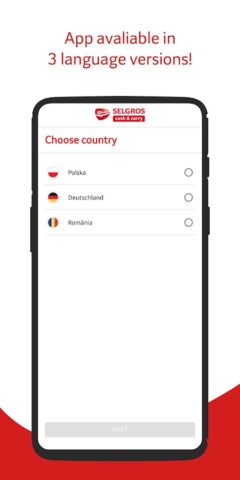 Selgros для Android — скриншот 1