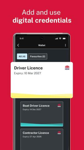 Service NSW для Android — скриншот 2