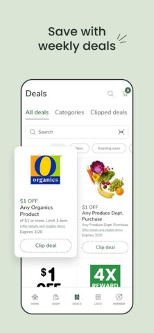 Shaw’s Deals & Delivery для Android — скриншот 3