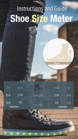 Shoe size — найди размер обуви для Android — скриншот 5