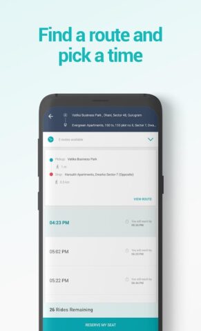 Shuttl — Daily office commute для Android — скриншот 2