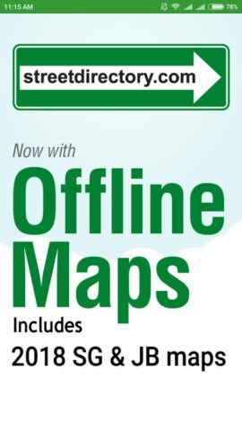 Singapore Map для Android — скриншот 1