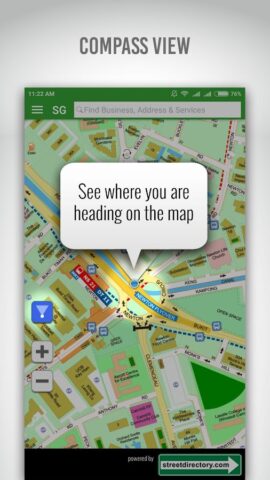 Singapore Map для Android — скриншот 2