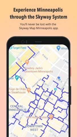 Skyway Map Minneapolis для Android — скриншот 1