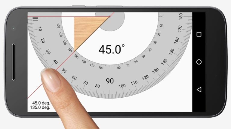 Угломер : Smart Protractor для Android — скриншот 1