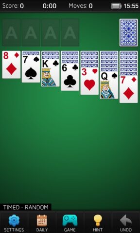 Solitaire для Android — скриншот 2