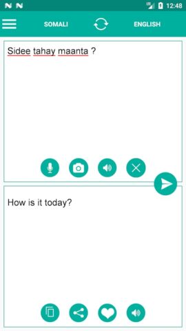 Somali English Translator для Android — скриншот 2