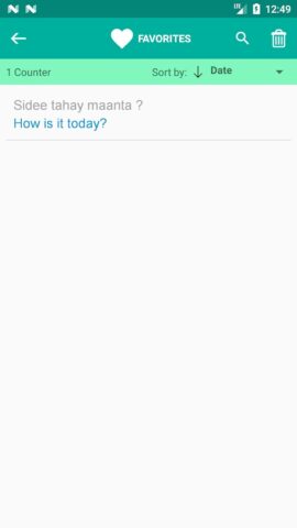 Somali English Translator для Android — скриншот 3