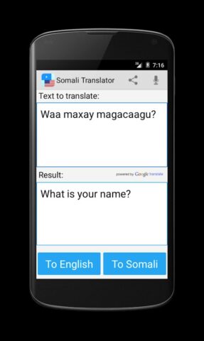 Somali English Translator для Android — скриншот 4