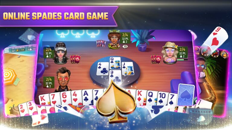 Spades Royale для Android — скриншот 1
