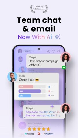 Spike: AI Email & Team Chat для Android — скриншот 1